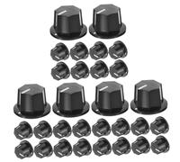 ifundom 30pcs Volume Tone Control Knobs Potentiometer Replacement for Guitar Instrument Volume Caps Machine Use