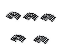 ifundom 320pcs Saxophone Cushions Adhesive Pads for Saxophone Mouthpieces and Soft Teeth Support for Professional Musicians Educators and Beginners