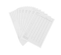 ifundom 35pcs Golf Score Tracker Scorecard White Coated Paper Scoreboard Notebook for Recording Handicaps Game Stats and Weatherproof Durable Golf Score for Club