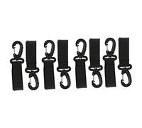ifundom 360° Rotating Stroller Hooks 8 Pack Buggy Clips for Baby Diaper Bags Pushchair Hooks Pram Clips Stroller Organiser