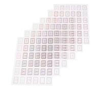 ifundom 365-Day Gradient Color Daily Calendar Stickers 12 Sheets for Planner, Notebook, Scrapbook Decorative Date Labels, Day Number Stickers for Yearly Planning