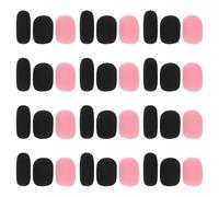 ifundom 36Pcs High-density Microphone Protective Covers Foam Windscreens for Headset and Lapel Mics Noise Reduction Windshield for Clear Audio Amplification and Use