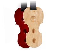 ifundom 3holes Cello End-pin Stopper Non-skid Mat Wooden Cello Spike Holder Slip Anchor Rest for Players