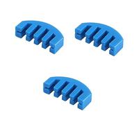 ifundom 3pcs 48mm Rubber Violin Mute Silent Practice Mute High Durability Easy Installation Acoustic Violin Strings Volume Control