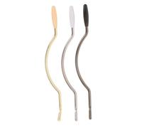 ifundom 3pcs 6mm Threaded Electric Guitar Tremolo Bar Whammy Pedal Set with Curved Metal Arm for Guitar Accessory and Tremolo System Replacement