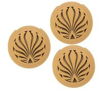 ifundom 3pcs Acoustic Guitar Soundhole Cover Feedback Suppressor for Silent Play Pattern