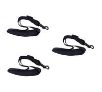ifundom 3pcs Adjustable Black Saxophone Shoulder Strap Sax for Alto Tenor and Soprano Comfortable and Easy to Use for Musicians of Ages