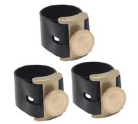 ifundom 3pcs Alto Saxophone Clip Sax Ligature Saxophone Mouthpiece Ligature Fastener