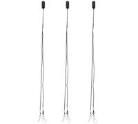 ifundom 3pcs Anti-Lost Hearing Aid Clip Lanyard Holder for Adults, Lightweight Abs and Nylon Material, Multi-Functional Rope Protector for Daily Use