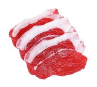 ifundom 3pcs Artificial Pork Model Resin Decor for Photography Bakery Home Adornment