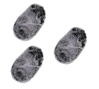 ifundom 3pcs Artificial Wool Microphone Wind Muff Microphone Cover Windshield for Video Micro Xlr for Outdoor Recording Scenarios