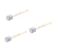 ifundom 3pcs Bass Drum Mallet Wooden Handle Percussion Instrument for Beginners and Musicians Comfortable Grip Multi-functional Design for Various Drum