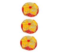 ifundom 3pcs Buddha Sound Bowl Pad Tibetan Singing Bowl Cushion Meditation Pad Cotton Material Shape Use for Yoga and Meditation Practices