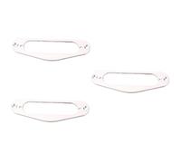 ifundom 3pcs Diy Guitar Pickup Mounting Ring Single Coil Humbucker Ring Screws Kit for Tl Style Guitars