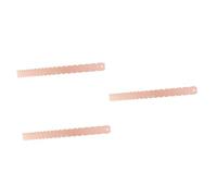 ifundom 3pcs Dual Scale Design Guitar Set up Tool Fret Leveling Beam Guitar Gauge String Gauge for Fingerboard Height