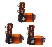 ifundom 3pcs Erhu Metal Fine Erhu String Adjuster Instrument Parts for Playing Performance