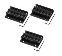 ifundom 3pcs Fixed Saddle Bridge Plate Screws and Wrench for Electric Guitar Accessories Guitar Parts Saddle Bridge Hardtail