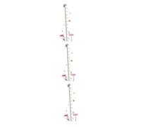 ifundom 3pcs Flamingo Height Chart Wall Decals for Boy Girl Removable Stickers for Growth Tracking Cute and Height Measurement Decor for Boy Girl Rooms