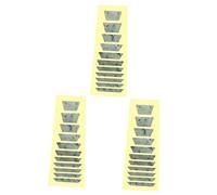 ifundom 3pcs Fretboard Inlay Stickers for Guitar Trapezoid Shell Style Decal Sticker Non-adhesive Left behind Reusable Guitar Fingerboard