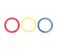 ifundom 3pcs Fretboard Tape for Violin Red Yellow Blue 3mm Finger Position Labels Adjustable and Free Cut Cello Syllable Position Tape