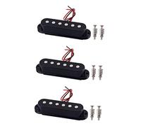 ifundom 3pcs Guitar Accessories Single Humbucker Pickup Metal Guitar Parts Replacement for Electric High Output Sound