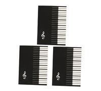 ifundom 3pcs Guitar Piano Stave Notebook Music Notebook for Boys and Girls and Adults Guitar Tablature Books Reusable Manuscript Staff
