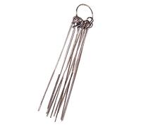 ifundom 3pcs Guitar Slotting File Specification Luthier Tool for Acoustic Electric Guitar Ukulele Repair Tool for Nut Fret Bridge Slots