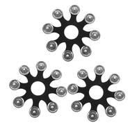 ifundom 3pcs Hihat Tambourine Cymbal Accessory for Drumming Percussion Tambourine Hihat Professional Drum Cymbal Accessory