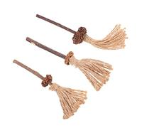 ifundom 3pcs Indoor Kitten Toys Cat Treat Chew Stick Silvervine Dental Care for Cats Teething Toys for Kittens