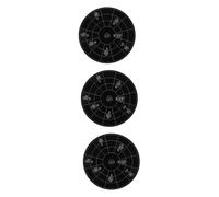 ifundom 3pcs Melody Tool Guitar Chord Wheel Musicians Chord Notes Wheel Reusable Ukulele Melody Tool Instrument Supply for Guitar Training