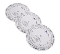 ifundom 3pcs Reusable Pregnancy Wheel Calculator with Dual Ring Design for Accurate Due Date Estimation Gestational Age Tracking Chart for Maternity Experts Hospital Staff and Expectant