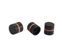 ifundom 3Pcs Rosewood Guitar Knobs for Electric Guitar Bass, Wood Replacement Knobs for Control Amplifier and Effect Pedals, Fits Import Concentric Pots