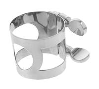 ifundom 3pcs Saxophone Ligature Clip Metal Sax Ligature Saxophone Reed Clip Replacement Part