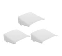 ifundom 3pcs Security Camera Sun Rain Cover Outdoor Camera Protective Cover Plastic Rain Shield and Cctv Universal Fit White for Home Security and Business Monitoring
