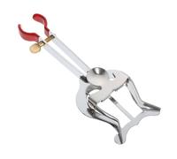 ifundom 3pcs Silver Trumpet Music Score Holder Durable Music Clamp for Marching Performance Stable Clip for Sheet Compatible All Folders for Marching Bands
