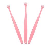 ifundom 3pcs Soft Bristle Pet Toothbrush Set for Dogs Cats Puppies Kittens with Rounded Head and Ergonomic Handle Gentle Oral Care for Small Breeds and Sensitive Gums