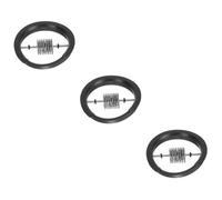 ifundom 3pcs Soundhole Cover Insert for Acoustic Resonator Guitar Unique Decorative Guitar Accessory Fits Models Prevents Noise and Sound Quality
