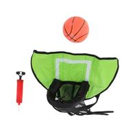ifundom 3pcs Trampoline Basketball Hoop Attachment Kit Weather Resistant Design for Outdoor Fun Includes Mini Balls Pump for Backyard and Family Bonding Activities