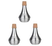 ifundom 3pcs Trumpet Practice Mute Trumpet Accessories for Quiet Practice at Home Studio