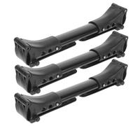 ifundom 3pcs Twin Baby Stroller Connectors Universal Aluminum Dual Stroller Connector Adjustable Cart Accessory for Twins Babysitters and Theme Parks