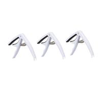 ifundom 3pcs Ukulele Capo for Acoustic and Electric Guitars Lightweight Design Easy One-handed Use for Musicians and Songwriters Fits Banjo and Mandolin