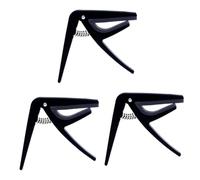 ifundom 3pcs Ukulele Capo for Four-string Instruments Lightweight Abs -hand Use Musical Accessory for Beginners and Practice Sessions