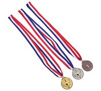 ifundom 3pcs Universal Metal Wheat Ears Award Medals Gold Silver Bronze Sports Medal Set Competition Recognition for Sports Events for Athletes and Award Ceremonies