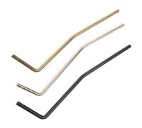 ifundom 3pcs Whammy Bar Direct Insert Tremolo Arm Replacement for Electric Guitar Bridge Smooth Operation Quick Installation Stylish Black Gold Chrome Colors Suitable for Various Models