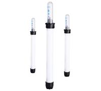 ifundom 3pcs White Plastic Water Level Indicators for Flowerpots and Planter Pots, Gardening Tool with Water Shortage Reminder, No Tools Required, for Gardening Use