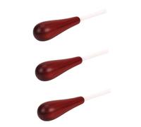 ifundom 3pcs Wooden Music Concert Band Conductor Stage Performance Professional for Band Performance Dark Orchestra Music Conductor Handle