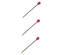 ifundom 3pcs Wool Yarn Head Singing Bowl Mallet Tibetan Striker Sound Bowl Stick for Meditation Practice Small Buddha Striker Mallet for Home Studio Use