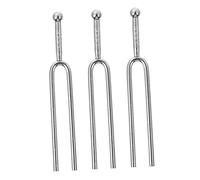 ifundom 3pcs Yoshida Tuning Fork Standard for Guitar Music Instrument Tuning Forks Pitch Accessory