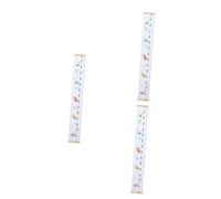 ifundom 3sets Creative Removable Cartoon Animals Growth Height Chart for Boy Girl Measuring Ruler for Nursery Boy Girl Bedroom Fun Wall Decor