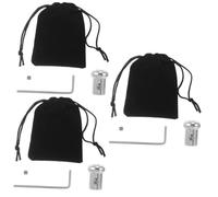 ifundom 3sets Meditation Tuning Fork Feet Smooth Parts for Percussion Tuning Fork Home Accessory Replace Supply